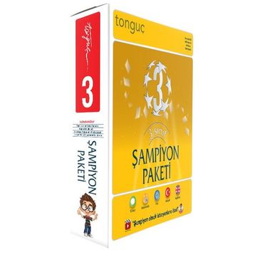 3. Sınıf Şampiyon Paketi - Tonguç Yayınları