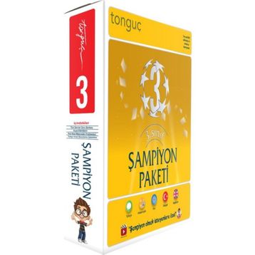3. Sınıf Şampiyon Paketi - Tonguç Yayınları