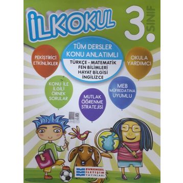 3. Sınıf Tüm Dersler Konu Anlatımlı / Kollektif / Evrensel İletişim Yayınları