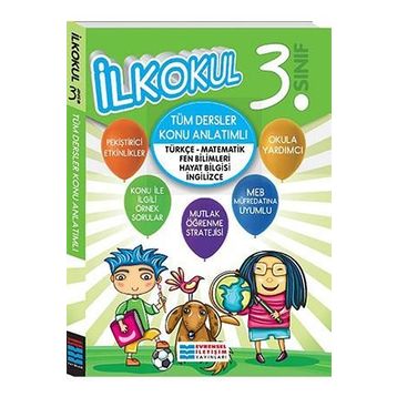 3. Sınıf Tüm Dersler Konu Anlatımlı / Kollektif / Evrensel İletişim Yayınları