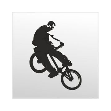 30 cm Bisiklet Folyo Sticker