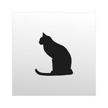 30 cm Kedi Folyo Sticker