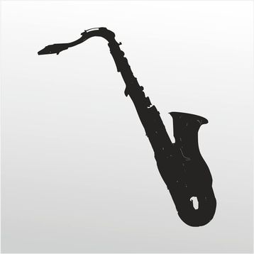 30 cm Klarnet Folyo Sticker
