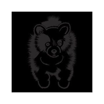 30 cm Yavru Köpek Folyo Sticker
