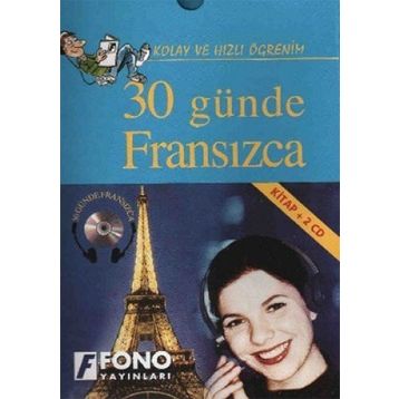 30 Günde Fransızca kitap + 3 CD - Aydın Karaahmetoğlu