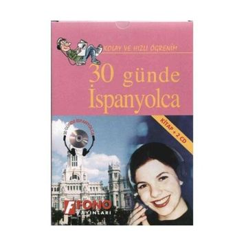 30 GÜNDE İSPANYOLCA KITAP+4 CD - KOMISYON
