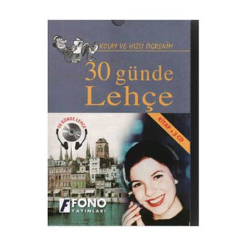 30 GÜNDE LEHÇE (KITAP+3 CD) - KOMISYON