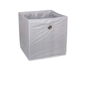 30x30 cm Gri Raf Düzenleyici Saklama Kutusu