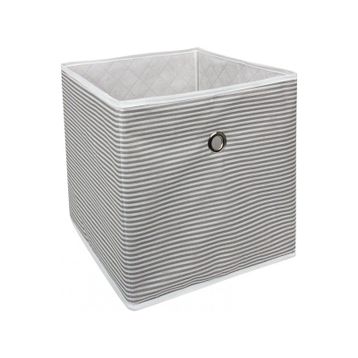 30x30 cm Gri Raf Düzenleyici Saklama Kutusu