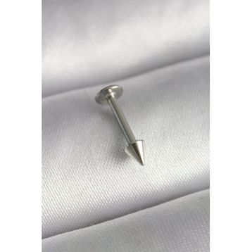 316l Çelik Gümüş Renk Çivi Model Piercing