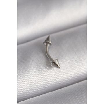 316l Çelik Gümüş Renk Çivi Model Piercing