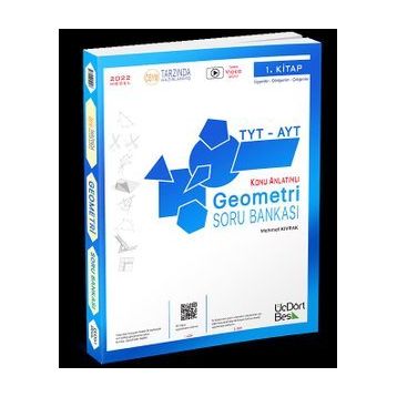 345 Yayınları Tyt Ayt Geometri Soru Bankası