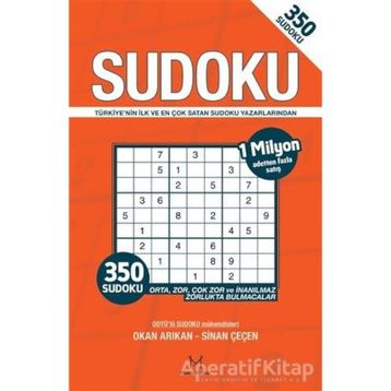 350 Sudoku (Turuncu Kapak) -Okan Arıkan