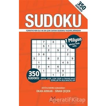 350 Sudoku (Turuncu Kapak) -Okan Arıkan