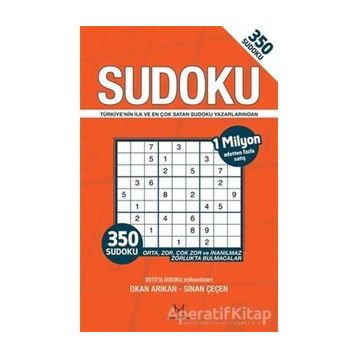350 Sudoku (Turuncu Kapak) -Okan Arıkan