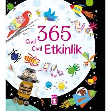 365 Cıvıl Cıvıl Etkinlik Kitabı Fiona Watt
