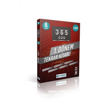 365 Gün Lgs 1. Dönem Tekrar Kitabı - Gezegen Yayıncılık