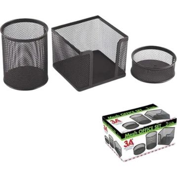 3A 1175 Masa Üstü 3'lü Set Ferforje