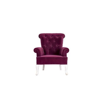 3A Mobilya Bordeaux Lükens Mor Berjer