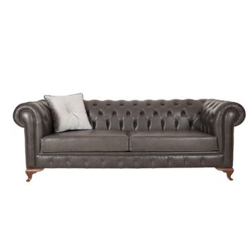 3A Mobilya Grey Chesterfield