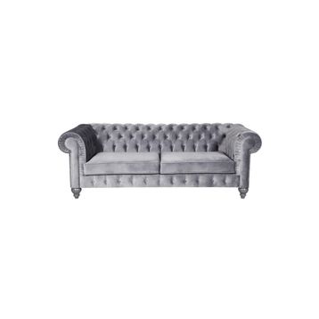 3A Mobilya Grey Chesterfield