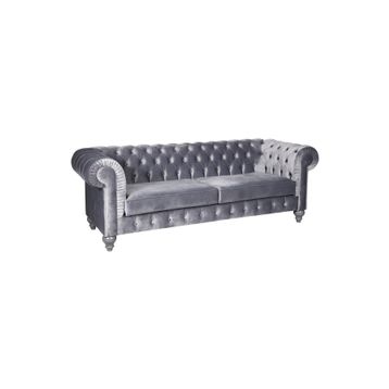 3A Mobilya Grey Chesterfield