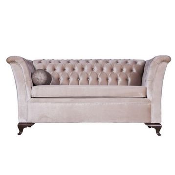3A Mobilya İkili Turkuaz Chesterfield