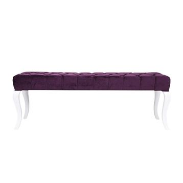 3A Mobilya Lükens Purple Puf Sehpa