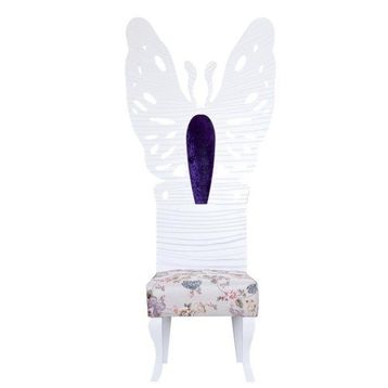 3A Mobilya Madam Butterfly Beyaz Sandalye