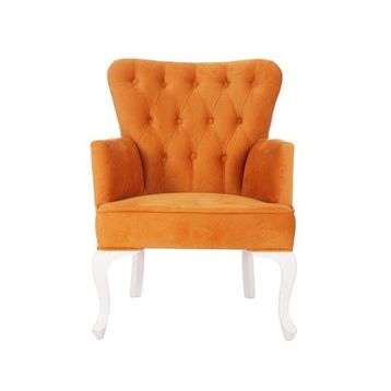 3A Mobilya Orange Kapitone Midi Berjer
