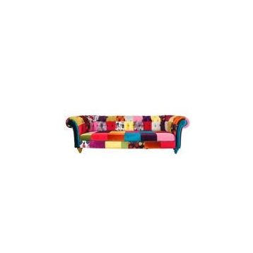 3A Mobilya Patchwork Chesterfield Kanepe