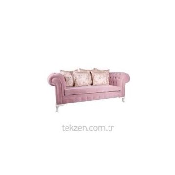 3A Mobilya Pink Dream Chesterfield Kanepe