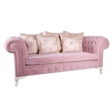 3A Mobilya Pink Dream Chesterfield Kanepe