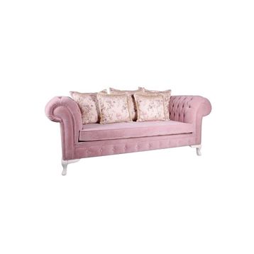 3A Mobilya Pink Dream Chesterfield Kanepe