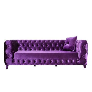 3A Mobilya Purple Dolca Vita Mor Chesterfield