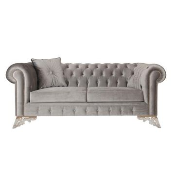3A Mobilya Silver Chesterfield