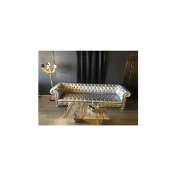 3A Mobilya Silver Chesterfield
