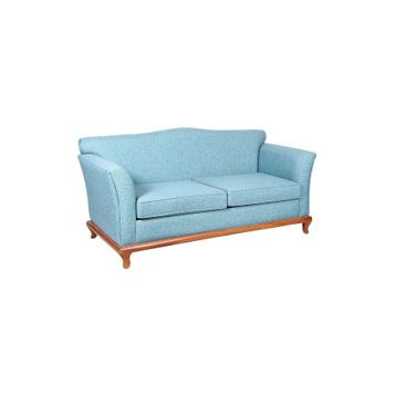3A Mobilya Sky Blue Keten Kanepe