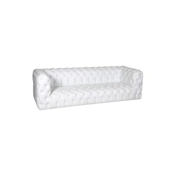 3A Mobilya White Baxter Chesterfield