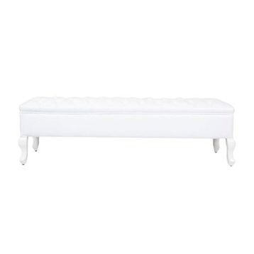 3A Mobilya White Swan Lükens Puf Sehpa