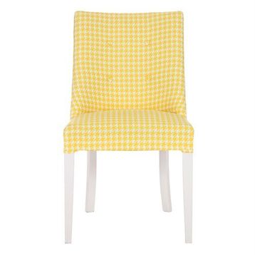 3A Mobilya Yellow World Sarı - Beyaz Sandalye