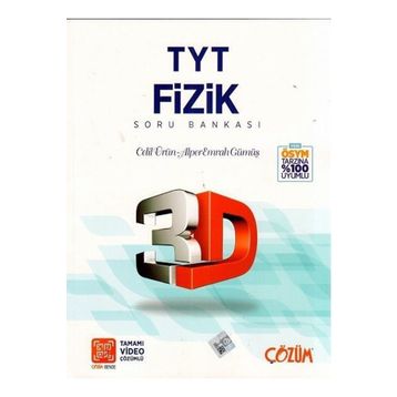 3d 2023 Model Hologramlı Baskı Tyt Fizik Soru Bankası