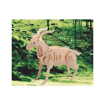 3D Ahşsap Keçi Puzzle