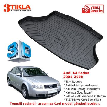 3D Audi A4 A Kalite Bagaj Havuzu