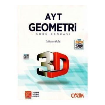 3D Ayt Geometri Soru Bankası