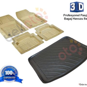 3D Hyundai İ20 3D Bagaj Havuzu