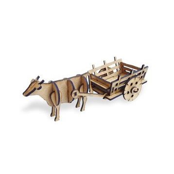 3D Kağnı, Ahşap Maket