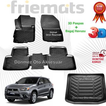 3D Mitsubishi Asx Bagaj Havuzu
