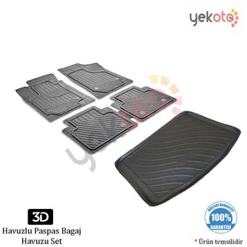 3D Opel Corsa D 3D Bagaj Havuzu