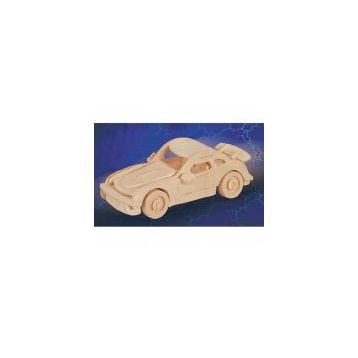 3D PI-911 Ahşap Araba Puzzle